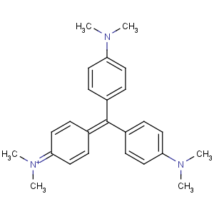 CAS No:7438-46-2 [4-[bis[4-(dimethylamino)phenyl]methylidene]cyclohexa-2,<br />5-dien-1-ylidene]-dimethylazanium