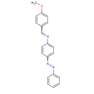 CAS No:744-66-1 1-(4-methoxyphenyl)-N-(4-phenyldiazenylphenyl)methanimine