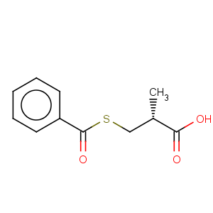 CAS No:74407-70-8 Propanoic acid,3-(benzoylthio)-2-methyl-, (R)- (9CI)