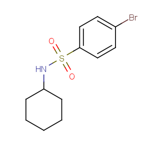 CAS No:7454-76-4 4-bromo-N-cyclohexylbenzenesulfonamide