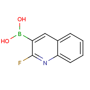 CAS No:745784-10-5 (2-fluoroquinolin-3-yl)boronic acid