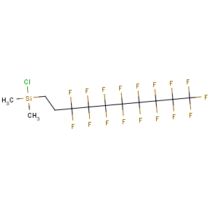 CAS No:74612-30-9 chloro-(3,3,4,4,5,5,6,6,7,7,8,8,9,9,10,10,<br />10-heptadecafluorodecyl)-dimethylsilane