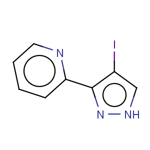 CAS No:746668-75-7 Pyridine,2-(4-iodo-1H-pyrazol-3-yl)-