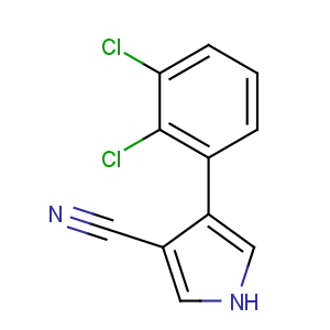 CAS No:74738-17-3 4-(2,3-dichlorophenyl)-1H-pyrrole-3-carbonitrile