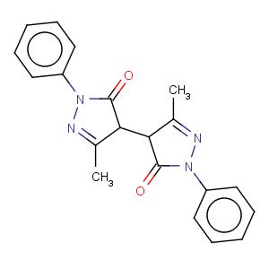 CAS No:7477-67-0 3,3'-dimethyl-1,1'-diphenyl-4,4'-bi-5-pyrazolone