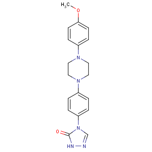 CAS No:74853-07-9 4-[4-[4-(4-methoxyphenyl)piperazin-1-yl]phenyl]-1H-1,2,4-triazol-5-one