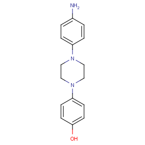 CAS No:74853-08-0 4-[4-(4-aminophenyl)piperazin-1-yl]phenol