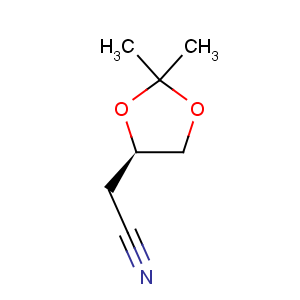 CAS No:74923-97-0 1,3-Dioxolane-4-acetonitrile,2,2-dimethyl-, (4R)-