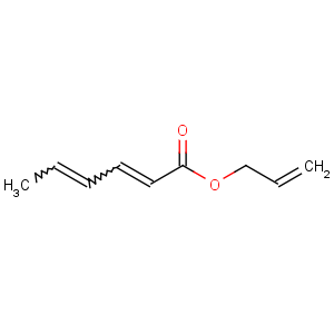 CAS No:7493-75-6 prop-2-enyl (2E,4E)-hexa-2,4-dienoate