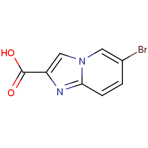 CAS No:749849-14-7 6-bromoimidazo[1,2-a]pyridine-2-carboxylic acid
