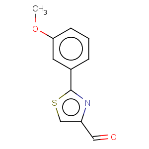 CAS No:749902-11-2 4-Thiazolecarboxaldehyde,2-(3-methoxyphenyl)-