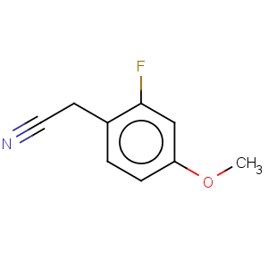 CAS No:749934-29-0 Benzeneacetonitrile,2-fluoro-4-methoxy-