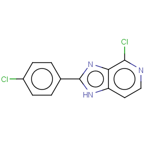 CAS No:75007-99-7 3H-Imidazo[4,5-c]pyridine,4-chloro-2-(4-chlorophenyl)-