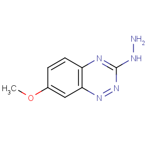 CAS No:75122-37-1 (7-methoxy-1,2,4-benzotriazin-3-yl)hydrazine