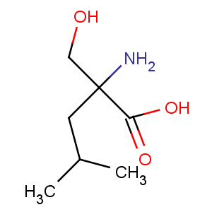 CAS No:7522-44-3 2-amino-2-(hydroxymethyl)-4-methylpentanoic acid