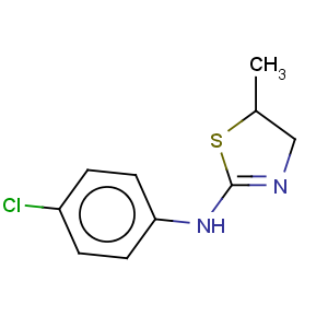 CAS No:75220-48-3 2-Thiazolamine,N-(4-chlorophenyl)-4,5-dihydro-5-methyl-