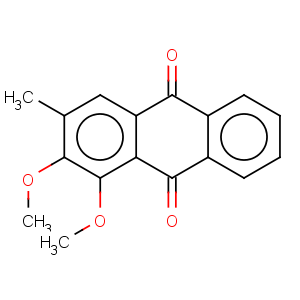 CAS No:75313-49-4 9,10-Anthracenedione,1,2-dimethoxy-3-methyl-