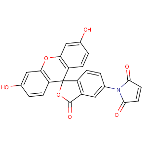 CAS No:75350-46-8 1-(3',6'-dihydroxy-3-oxospiro[2-benzofuran-1,<br />9'-xanthene]-5-yl)pyrrole-2,5-dione