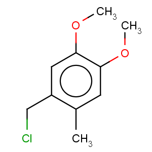 CAS No:7537-05-5 1-(chloromethyl)-4,5-dimethoxy-2-methylbenzene