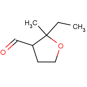 CAS No:75370-68-2 2-Ethyl-2-methyl-tetrahydrofuran-3-carboxaldehyde