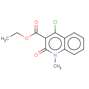 CAS No:75483-04-4 Ethyl 4-chloro-1-methyl-2-oxo-1,2-dihydroquinoline-3-carboxylate