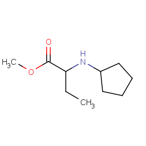 CAS No:755039-52-2 methyl (2R)-2-(cyclopentylamino)butanoate