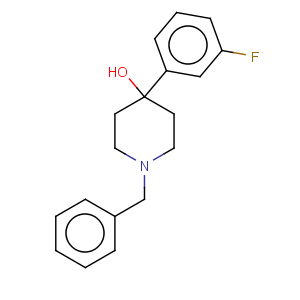 CAS No:75527-39-8 1-Benzyl-4-(3-fluoro-phenyl)-piperidin-4-ol