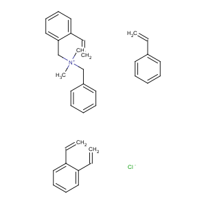 CAS No:75657-32-8 benzyl-[(2-ethenylphenyl)methyl]-dimethyl-azanium