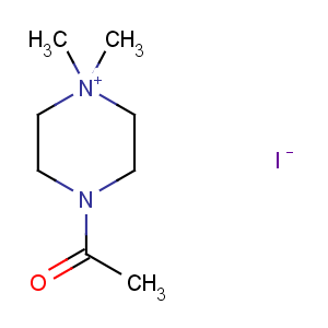 CAS No:75667-84-4 1-(4,4-dimethylpiperazin-4-ium-1-yl)ethanone