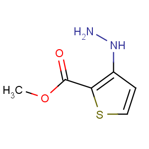 CAS No:75681-13-9 methyl 3-hydrazinylthiophene-2-carboxylate