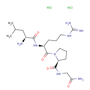 CAS No:75690-75-4 Glycinamide,L-leucyl-L-arginyl-L-prolyl-, dihydrochloride (9CI)