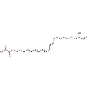 CAS No:75715-89-8 7,9,11,14-Eicosatetraenoicacid, 6-[[(2R)-2-amino-2-carboxyethyl]thio]-5-hydroxy-, (5S,6R,7E,9E,11Z,14Z)-