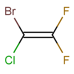 CAS No:758-24-7 1-bromo-1-chloro-2,2-difluoroethene