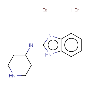 CAS No:75970-47-7 1H-Benzimidazol-2-amine,N-4-piperidinyl-, hydrobromide (1:2)