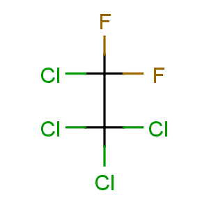 CAS No:76-11-9 1,1,1,2-tetrachloro-2,2-difluoroethane