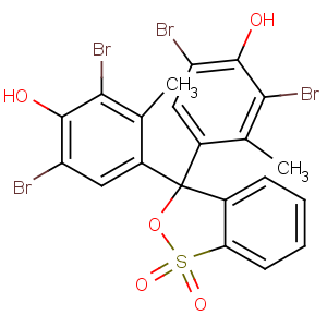 CAS No:76-60-8 2,6-dibromo-4-[3-(3,5-dibromo-4-hydroxy-2-methylphenyl)-1,1-dioxo-2,<br />1λ