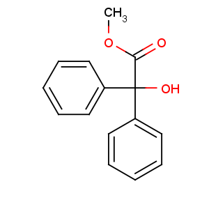 CAS No:76-89-1 methyl 2-hydroxy-2,2-diphenylacetate