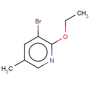 CAS No:760207-82-7 Pyridine,3-bromo-2-ethoxy-5-methyl-