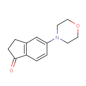 CAS No:760995-19-5 5-morpholin-4-yl-2,3-dihydroinden-1-one