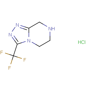 CAS No:762240-92-6 3-(trifluoromethyl)-5,6,7,8-tetrahydro-[1,2,4]triazolo[4,<br />3-a]pyrazine