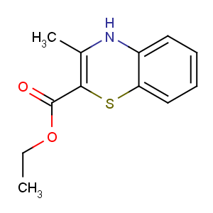 CAS No:7625-01-6 ethyl 3-methyl-4H-1,4-benzothiazine-2-carboxylate