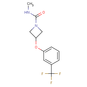 CAS No:76263-13-3 N-methyl-3-[3-(trifluoromethyl)phenoxy]azetidine-1-carboxamide