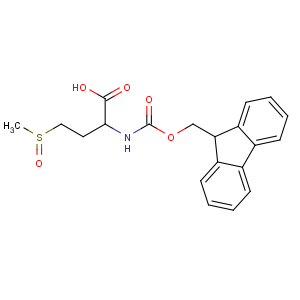 CAS No:76265-70-8 (2S)-2-(9H-fluoren-9-ylmethoxycarbonylamino)-4-methylsulfinylbutanoic<br />acid