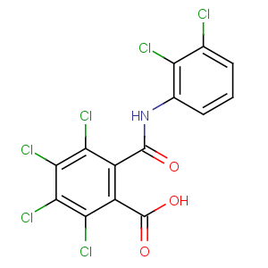 CAS No:76280-91-6 2,3,4,5-tetrachloro-6-[(2,3-dichlorophenyl)carbamoyl]benzoic acid