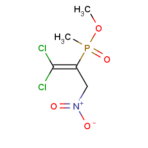 CAS No:76486-54-9 (2,2-Dichloro-1-nitromethyl-vinyl)-methyl-phosphinic acid methyl ester