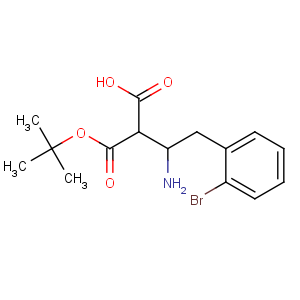 CAS No:765263-36-3 (2R)-3-amino-4-(2-bromophenyl)-2-[(2-methylpropan-2-yl)oxycarbonyl]<br />butanoic acid