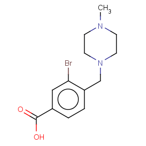 CAS No:765269-29-2 3-bromo-4-[(4-methylpiperazin-1-yl)methyl]benzoic acid