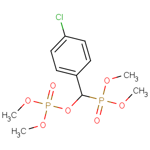 CAS No:76541-72-5 [(4-chlorophenyl)-dimethoxyphosphorylmethyl] dimethyl phosphate