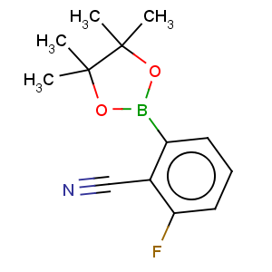 CAS No:765916-91-4 Benzonitrile,2-fluoro-6-(4,4,5,5-tetramethyl-1,3,2-dioxaborolan-2-yl)-