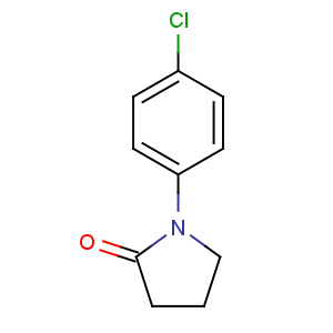 CAS No:7661-33-8 1-(4-chlorophenyl)pyrrolidin-2-one